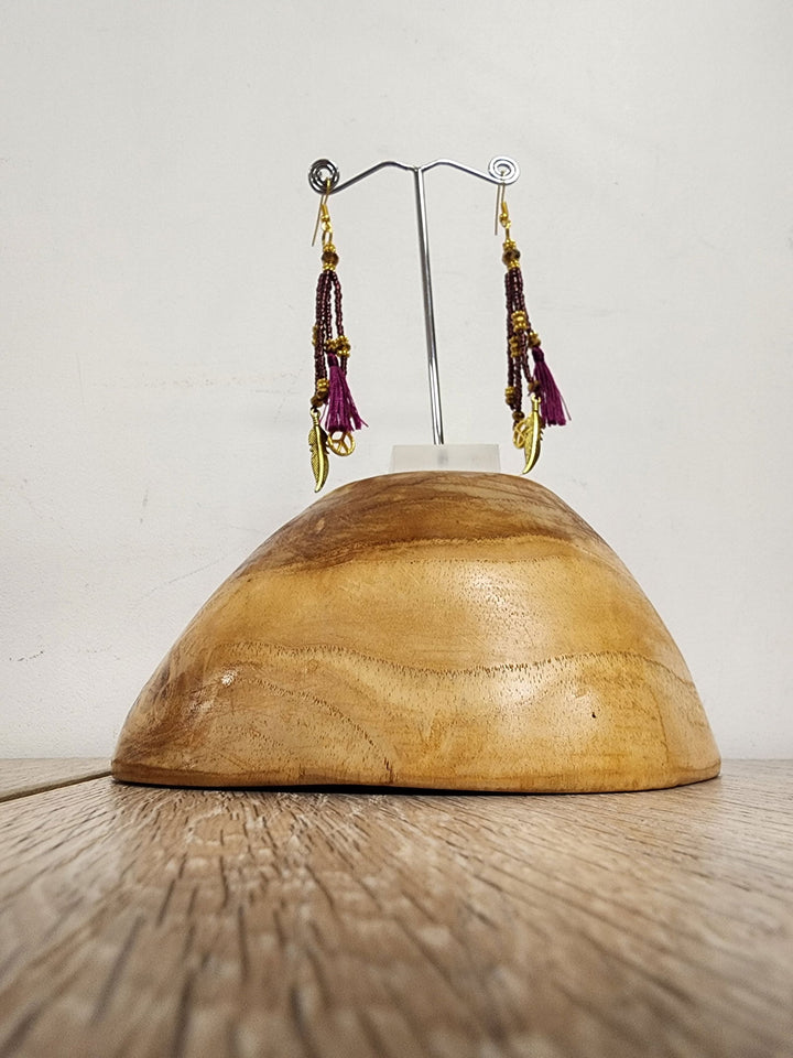 Bead Line Earring - eKo NZ -