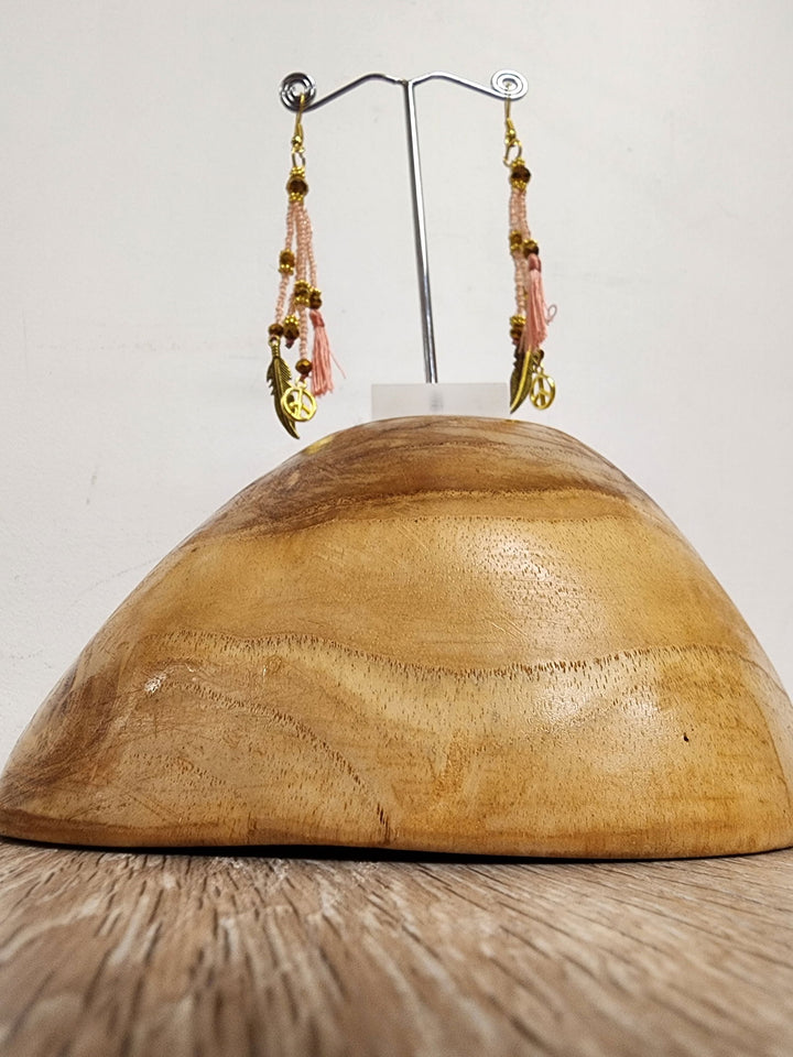 Bead Line Earring - eKo NZ -
