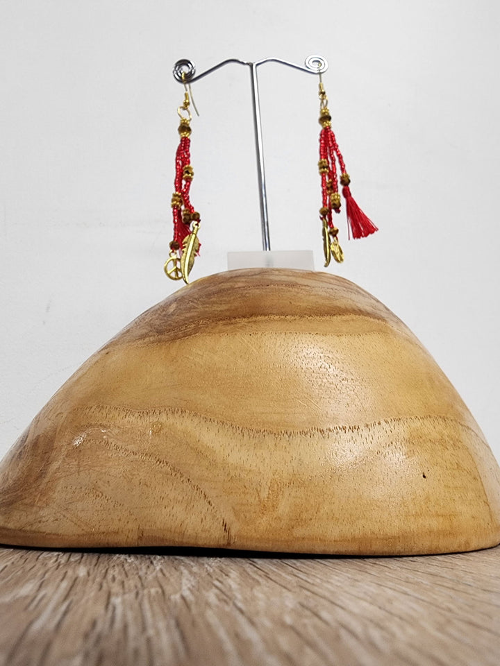 Bead Line Earring - eKo NZ -