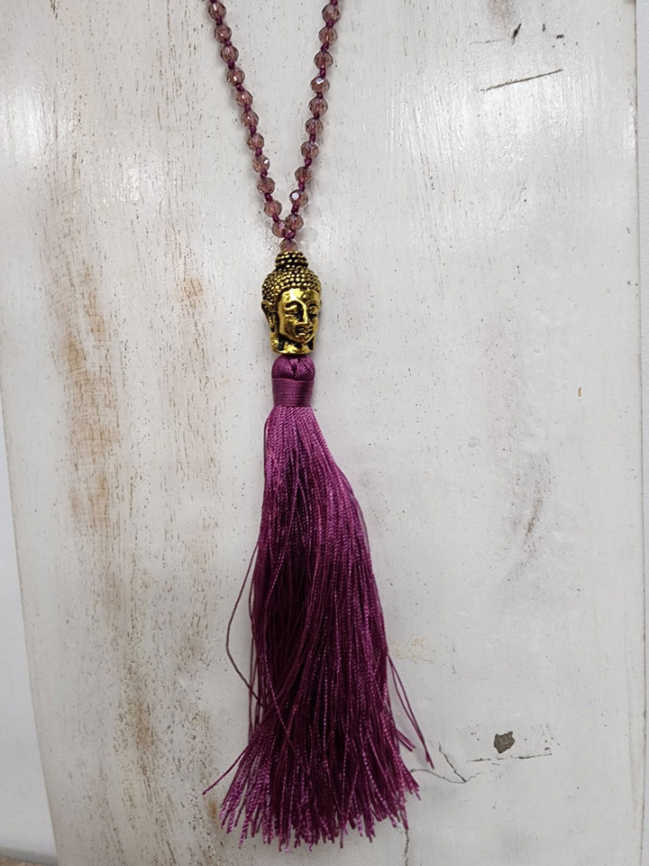 Crystal Buddha Necklace - eKo NZ -