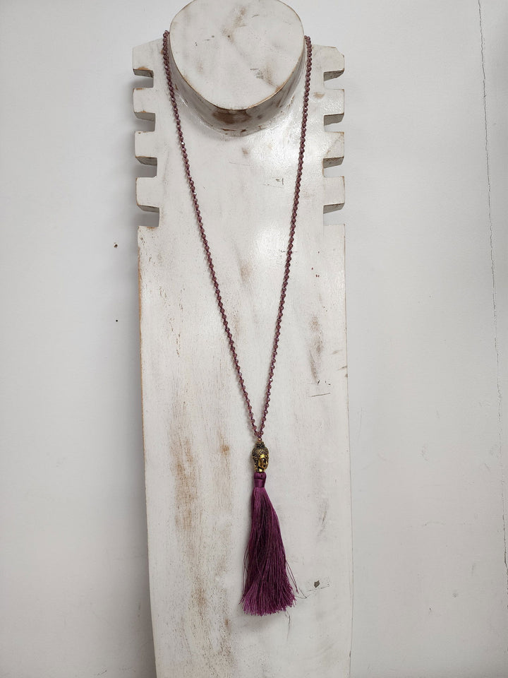 Crystal Buddha Necklace - eKo NZ -