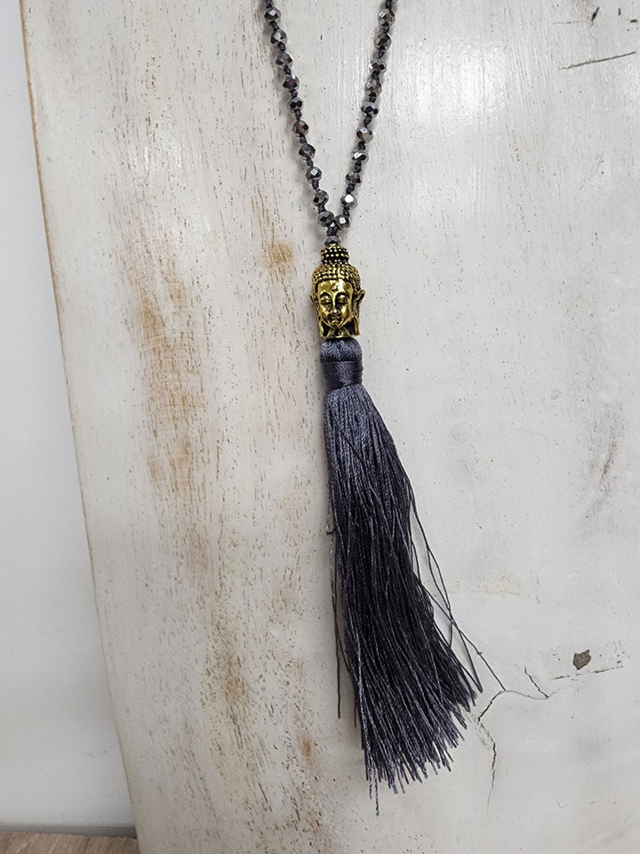 Crystal Buddha Necklace - eKo NZ -