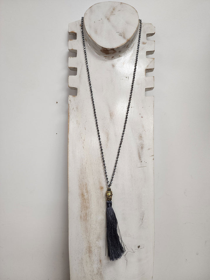 Crystal Buddha Necklace - eKo NZ -