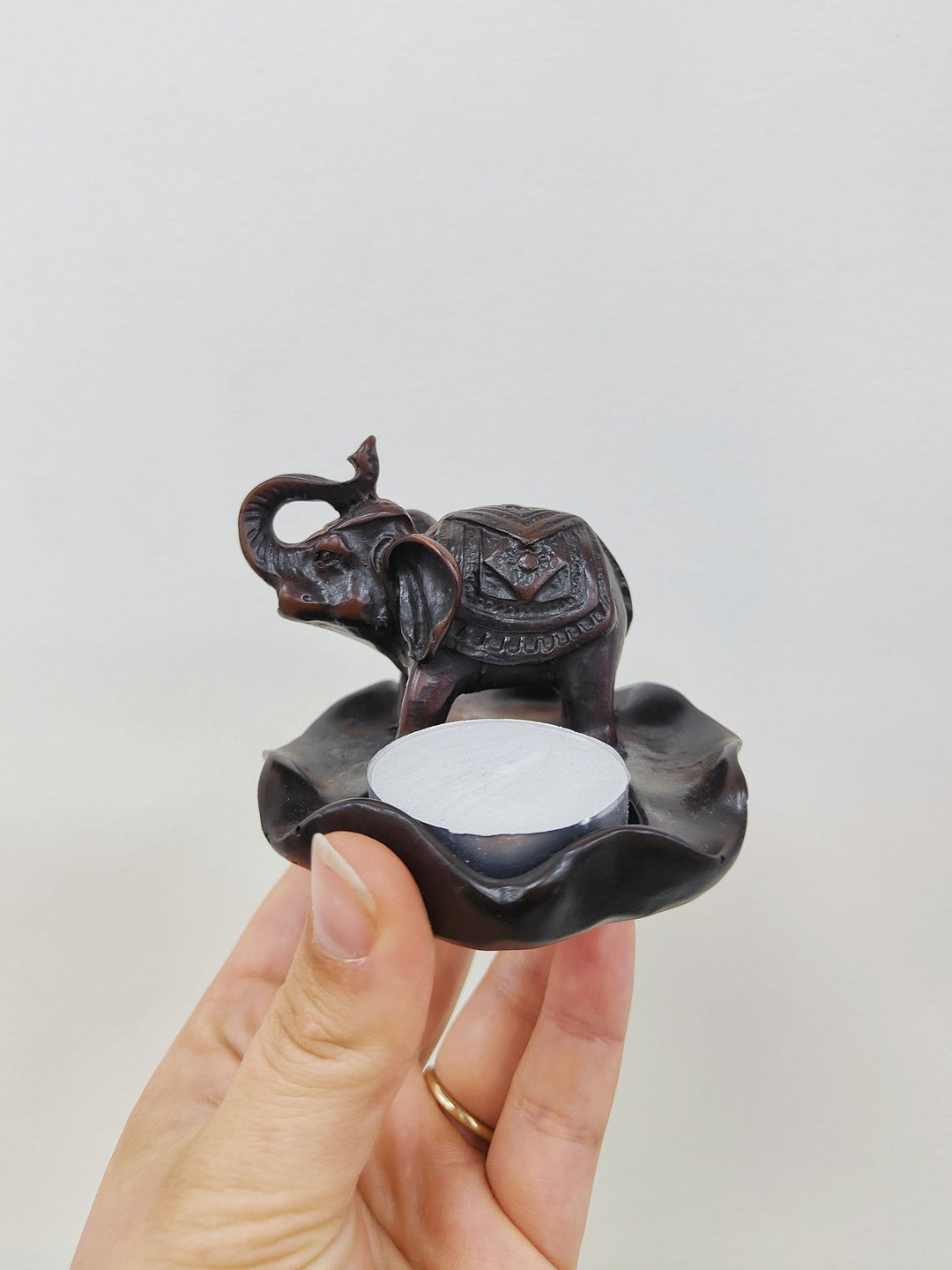 Lucky Tealight Incense Elephant - eKo NZ -