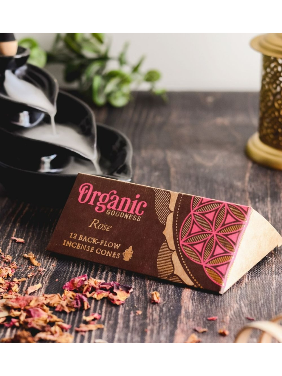 Organic Backflow Cones - Rose - eKo NZ -