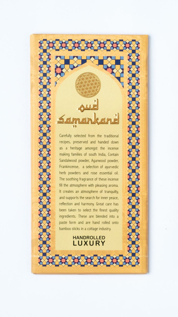 Silk Route Incense - Oud Samarkand