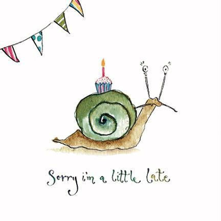 Sorry Im A Little Late - Emko Card - eKo NZ -