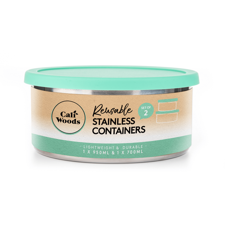 Stainless Container Set 2 - eKo NZ -