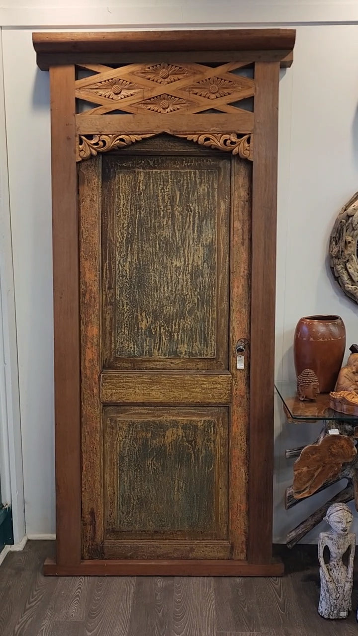 Single Carved Door