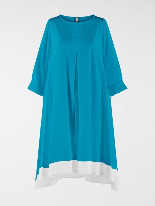 Wt White Hemmed Dress - eKo NZ -