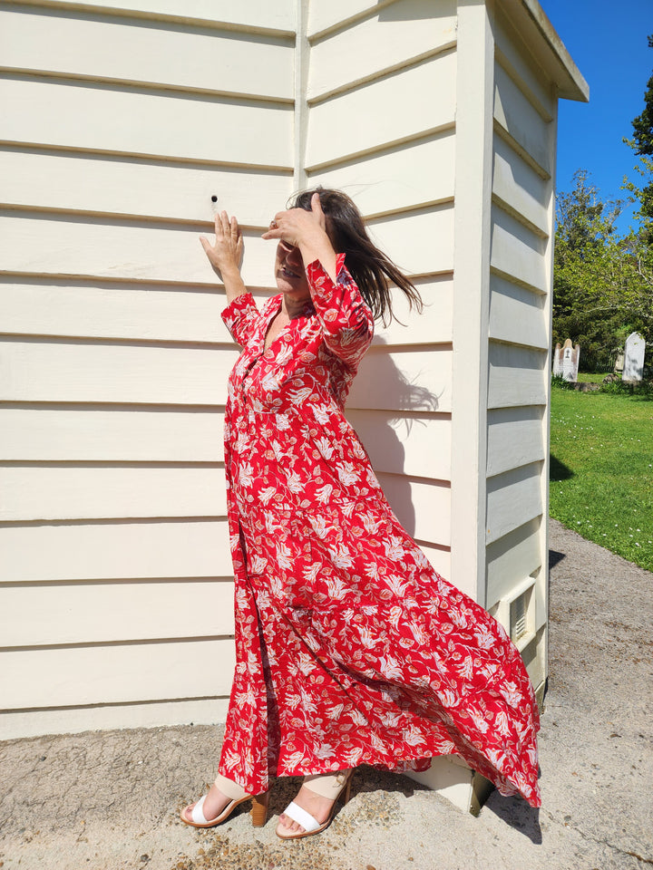 Anahita Cotton Maxi Dress
