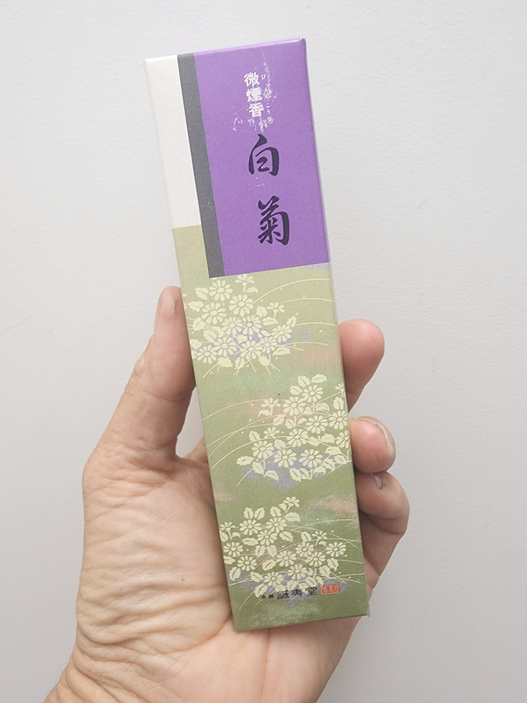 White Chrysantheum Japanese Incense