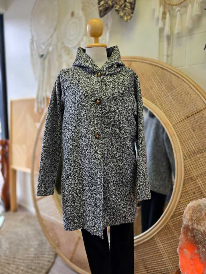 Hooded Minico Jacket