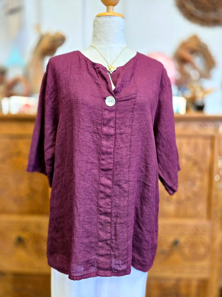 Lino Pulsante Top