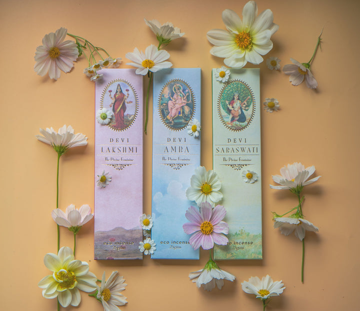 Saraswati Devi Incense Sticks 25g