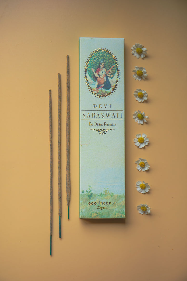 Saraswati Devi Incense Sticks 25g