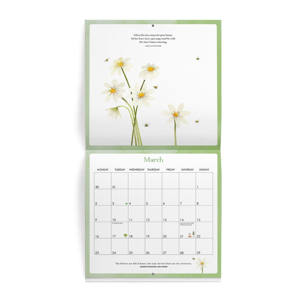 Bee Calender 2026
