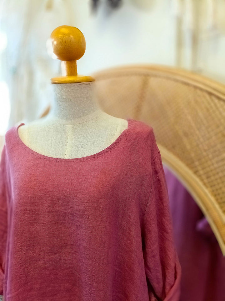 Amber Linen Dress - eKo NZ - 