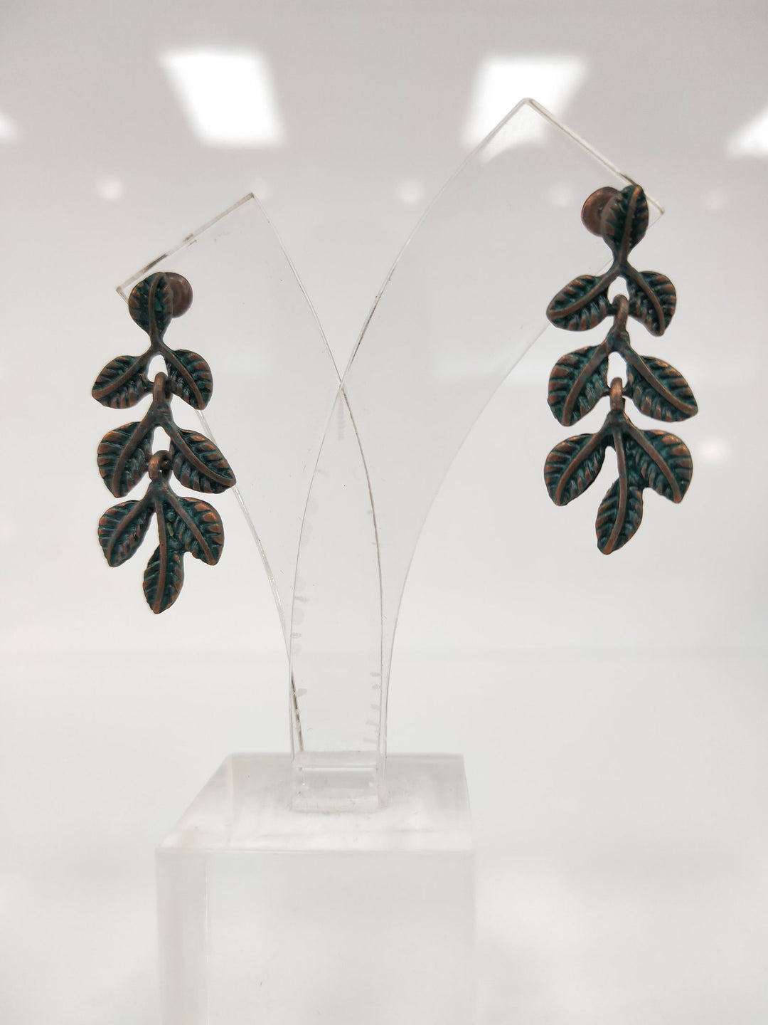 Antique Leaf Earrings - eKo NZ - 