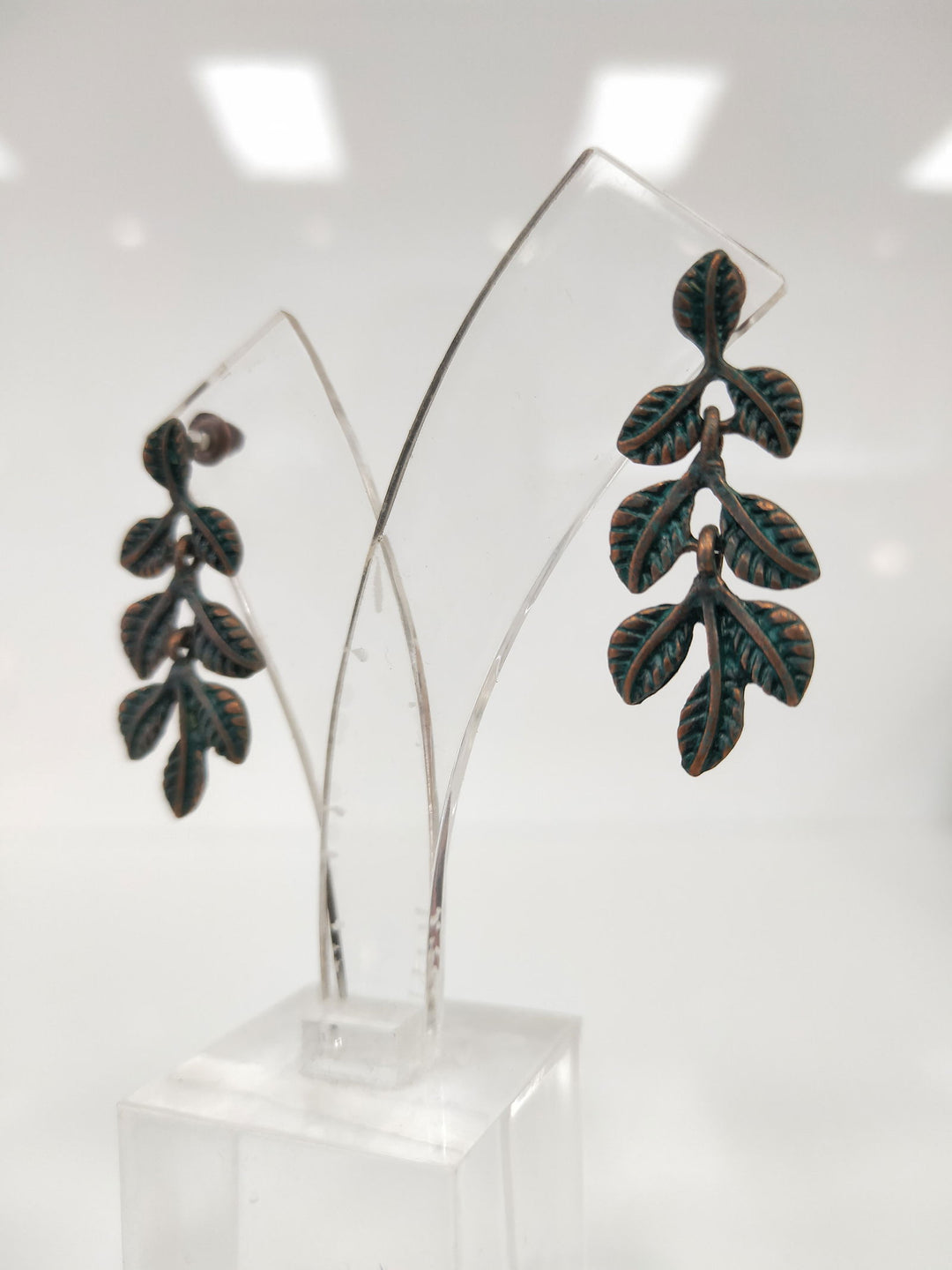 Antique Leaf Earrings - eKo NZ - 
