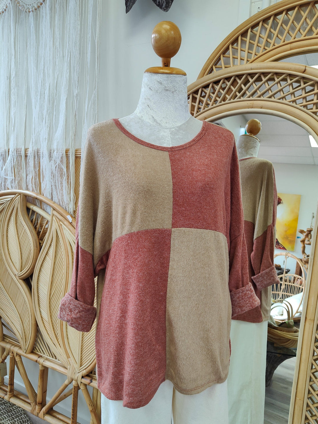 Ariana Wool Top - Last One - eKo NZ - 