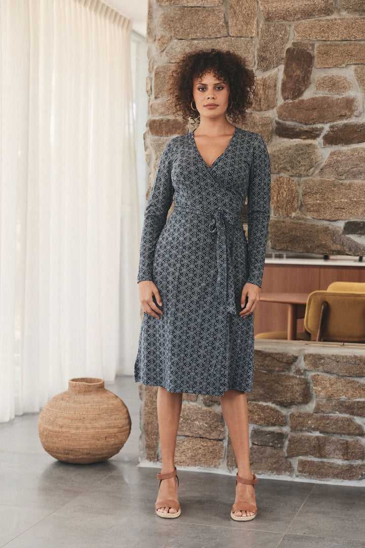 Audrey Wrap Dress - Last One - eKo NZ - 