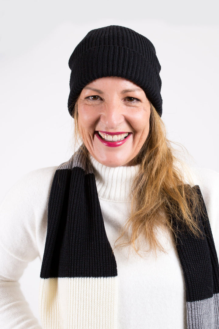 Block Rib Scarf - eKo NZ - 