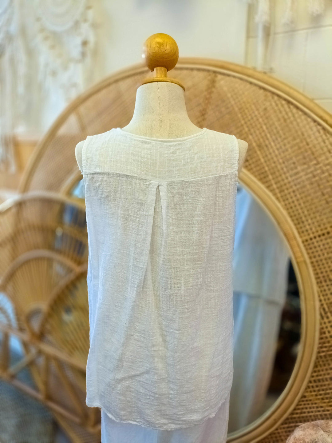 Button Singlet - eKo NZ - 
