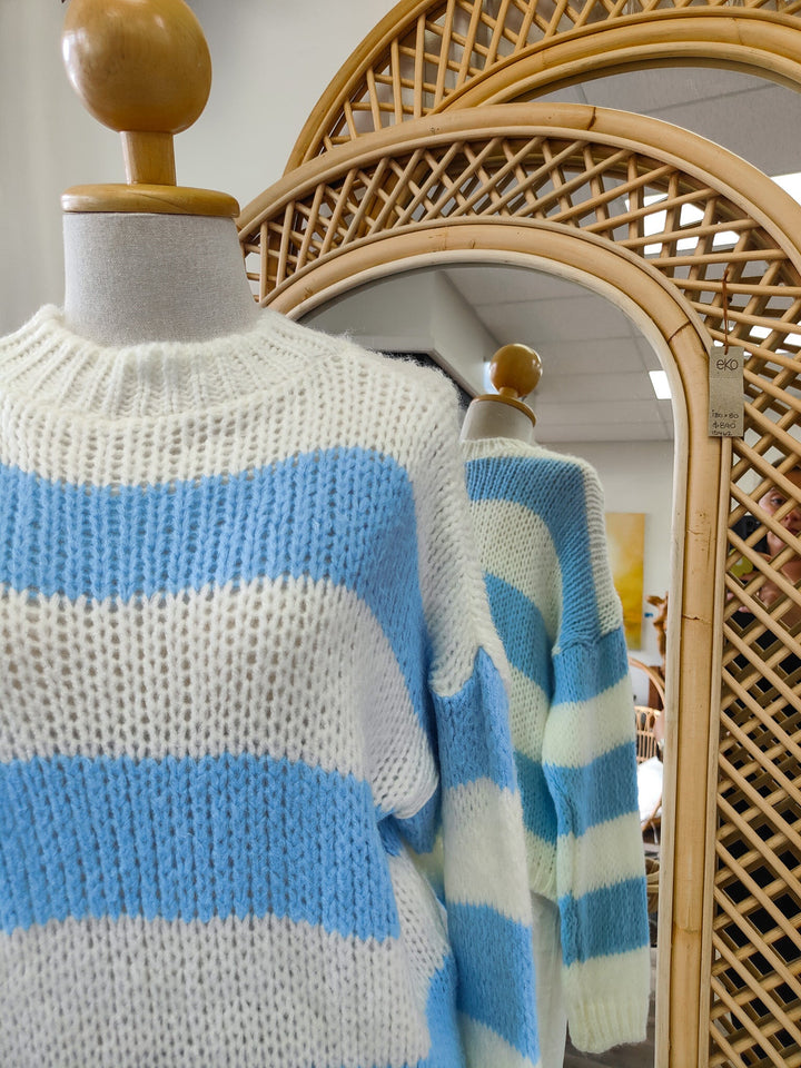 Caterina Striped Top - Last One - eKo NZ - 