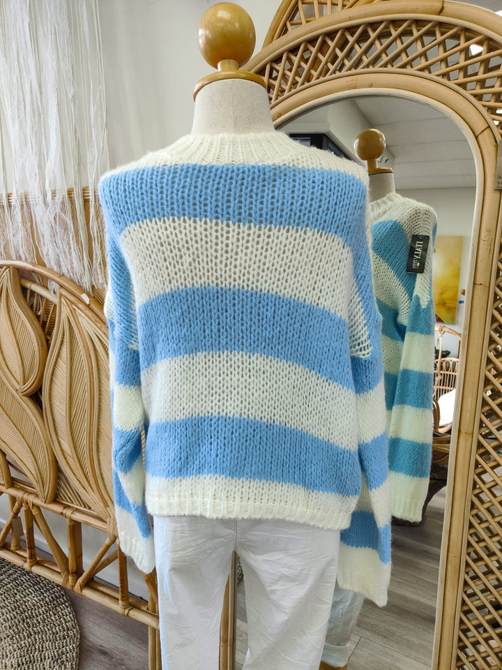 Caterina Striped Top - Last One - eKo NZ - 