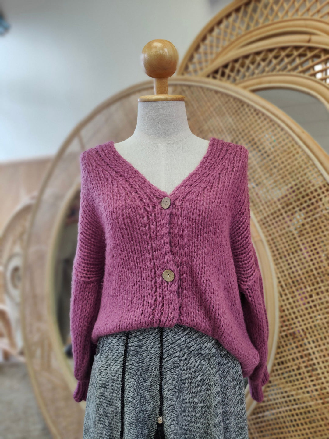 Catria Wool Cardi - eKo NZ - 