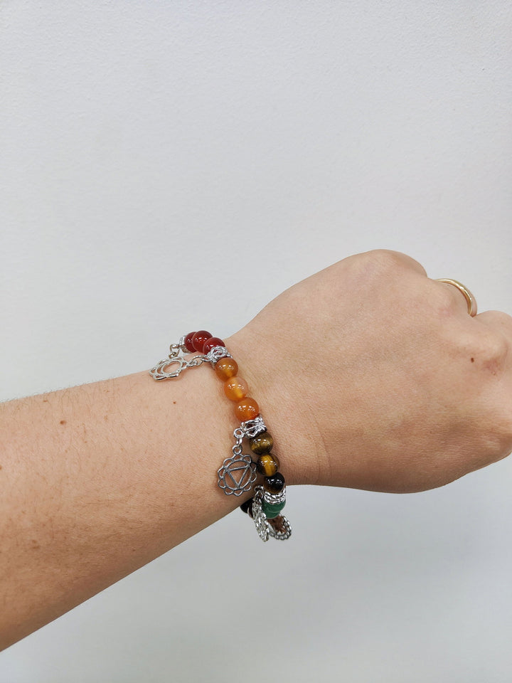 Chakra 8mm Bead Bracelet - eKo NZ - 