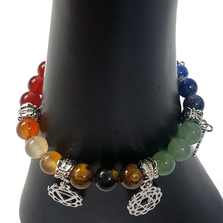 Chakra 8mm Bead Bracelet - eKo NZ - 
