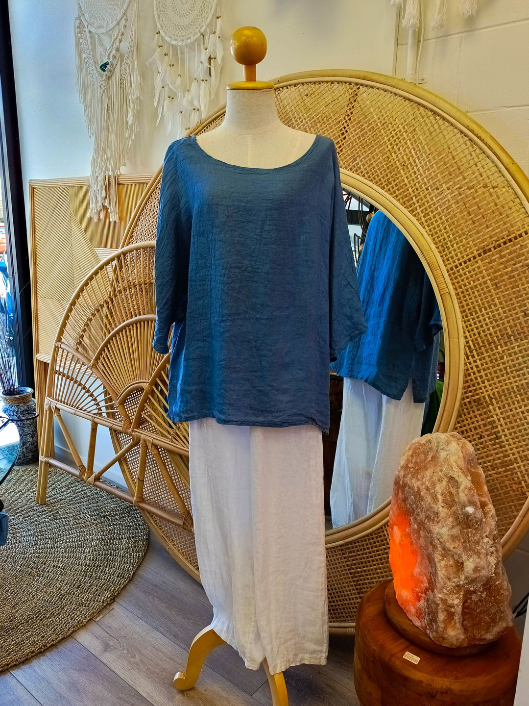 Classic Linen Top - eKo NZ - 