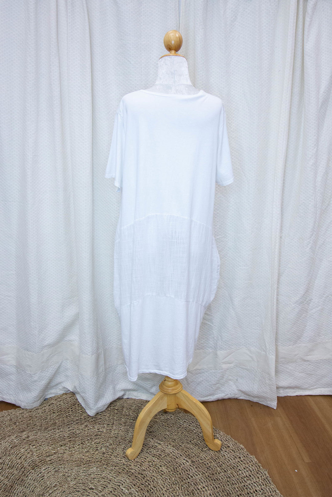 Cotton Panel Dress - eKo NZ - 