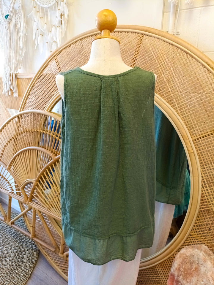 Cottone Volant Singlet - eKo NZ - 