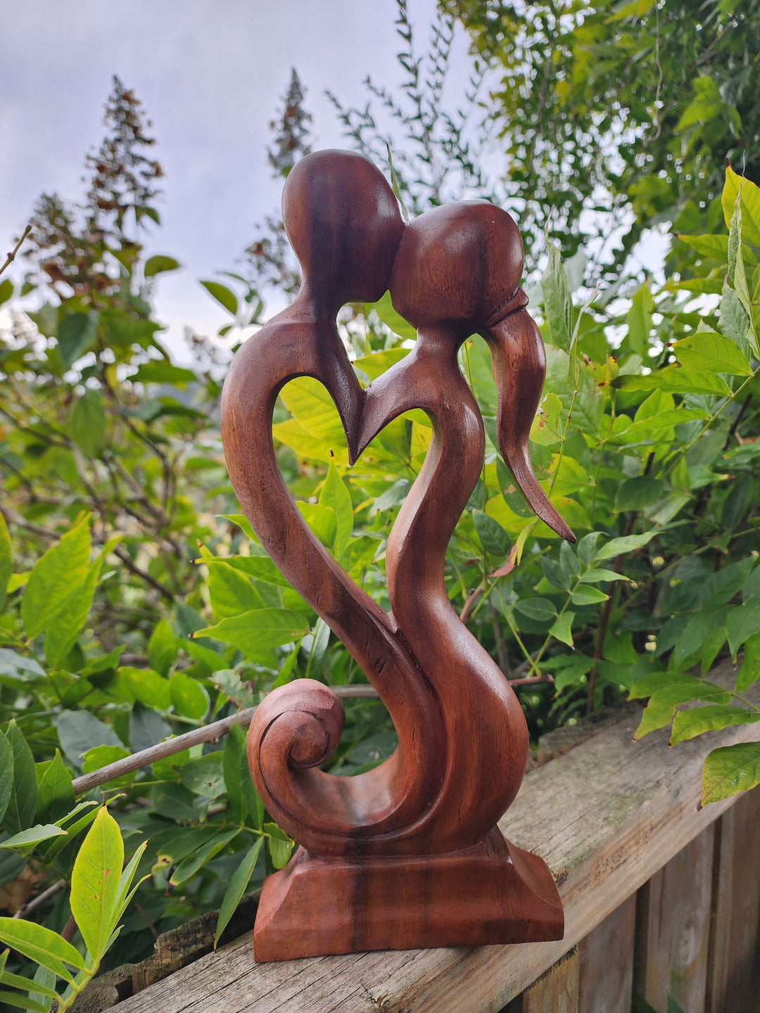 Couple Heart Abstract 30cm - eKo NZ - 