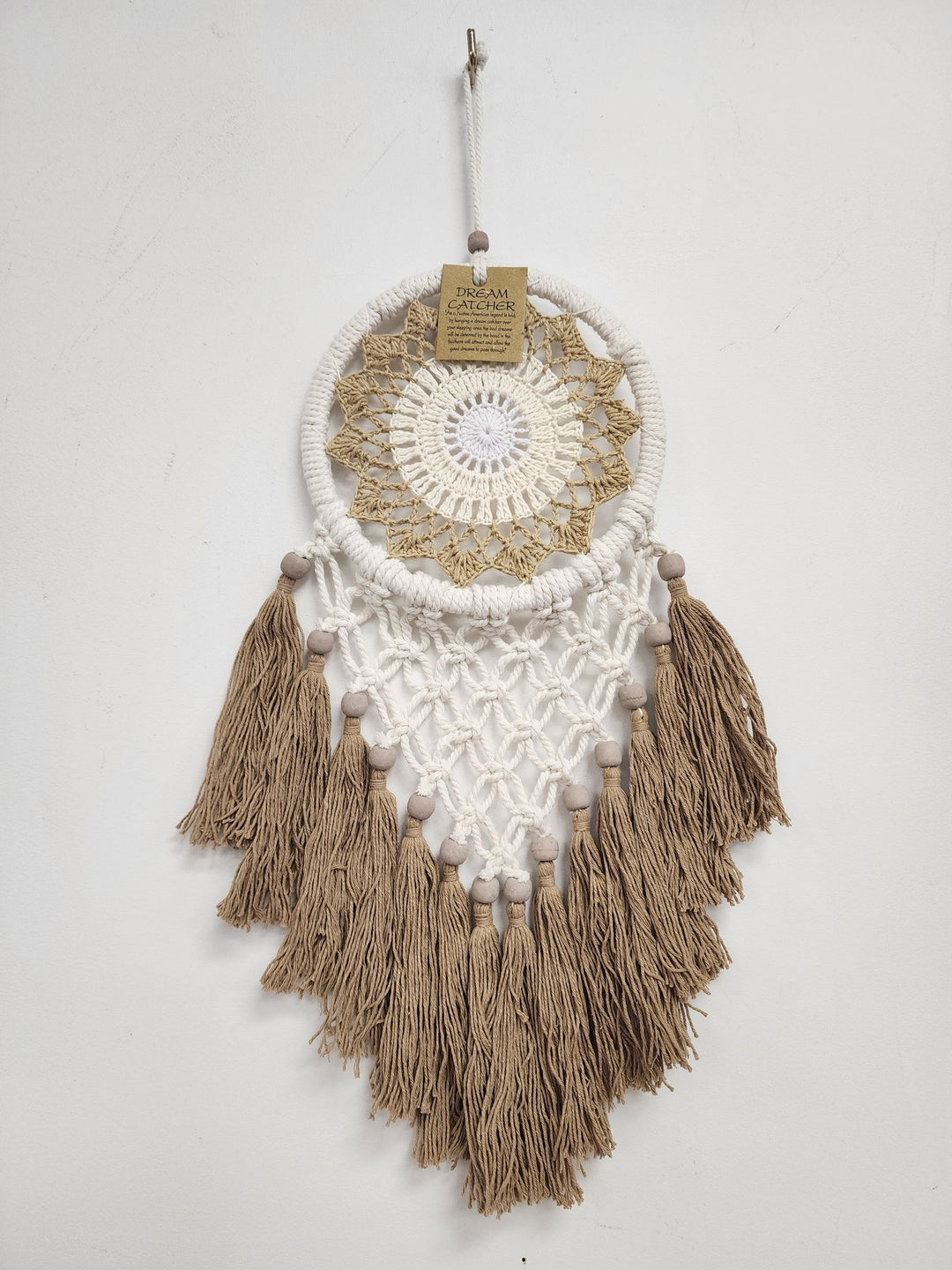 Dreamcatcher Macrame Tassle 17cm - eKo NZ - 