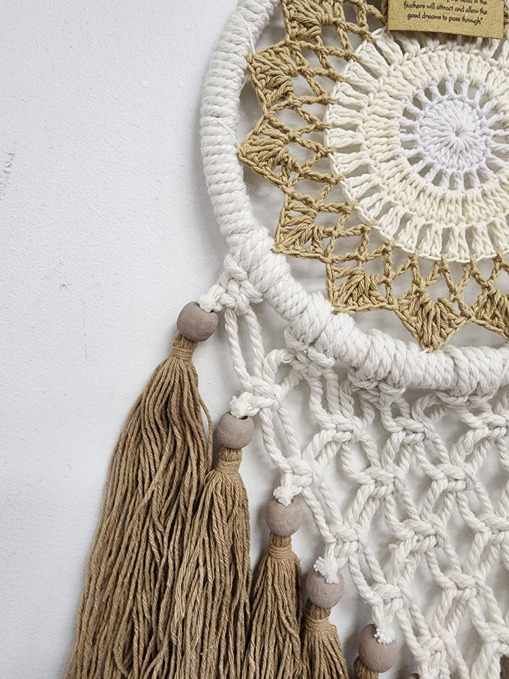 Dreamcatcher Macrame Tassle 17cm - eKo NZ - 