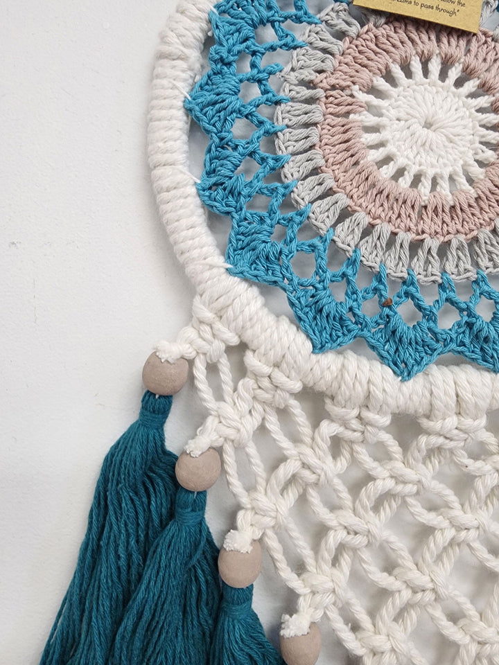 Dreamcatcher Macrame Tassle 17cm - eKo NZ - 
