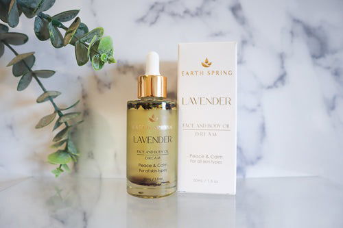 Earth Spring Face and Body Oil - Lavender - eKo NZ - 