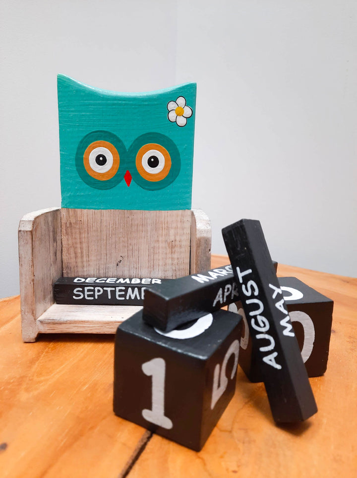 Flat Owl Calender - eKo NZ - 