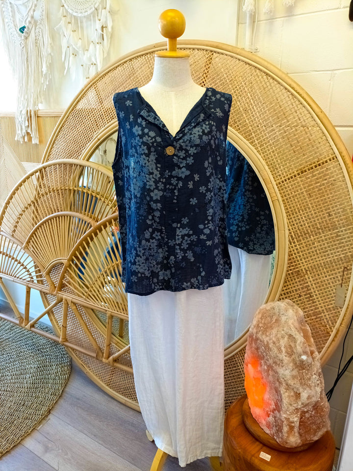 Floral Singlet - eKo NZ - 