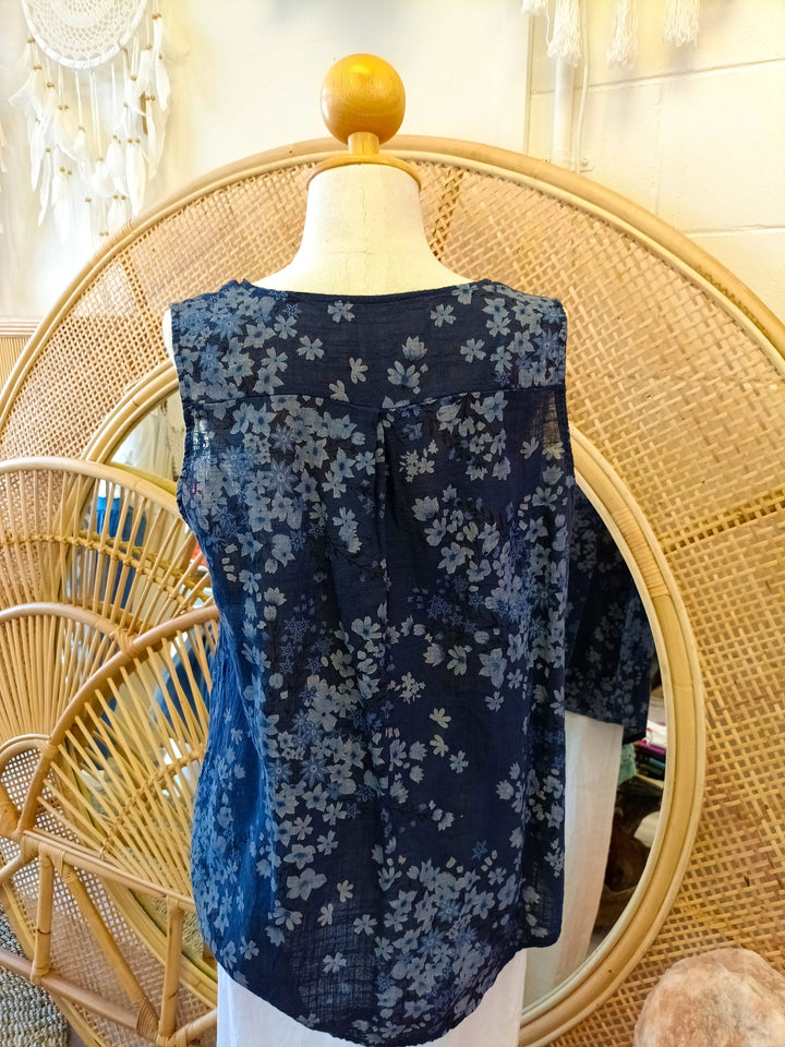 Floral Singlet - eKo NZ - 
