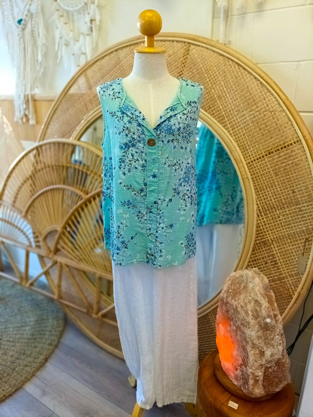 Floral Singlet - eKo NZ - 