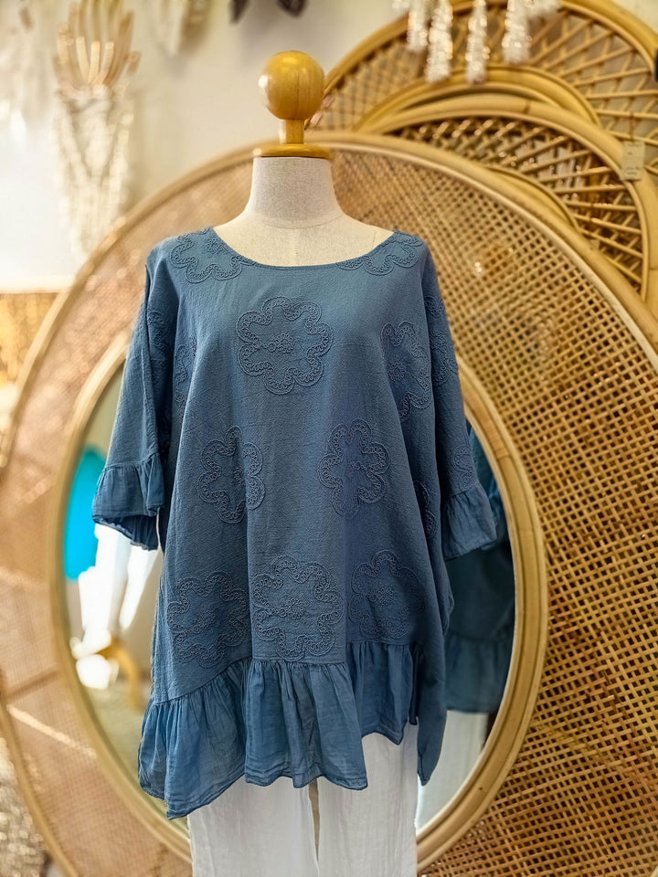 Fluttuante Fiore Top - eKo NZ - 