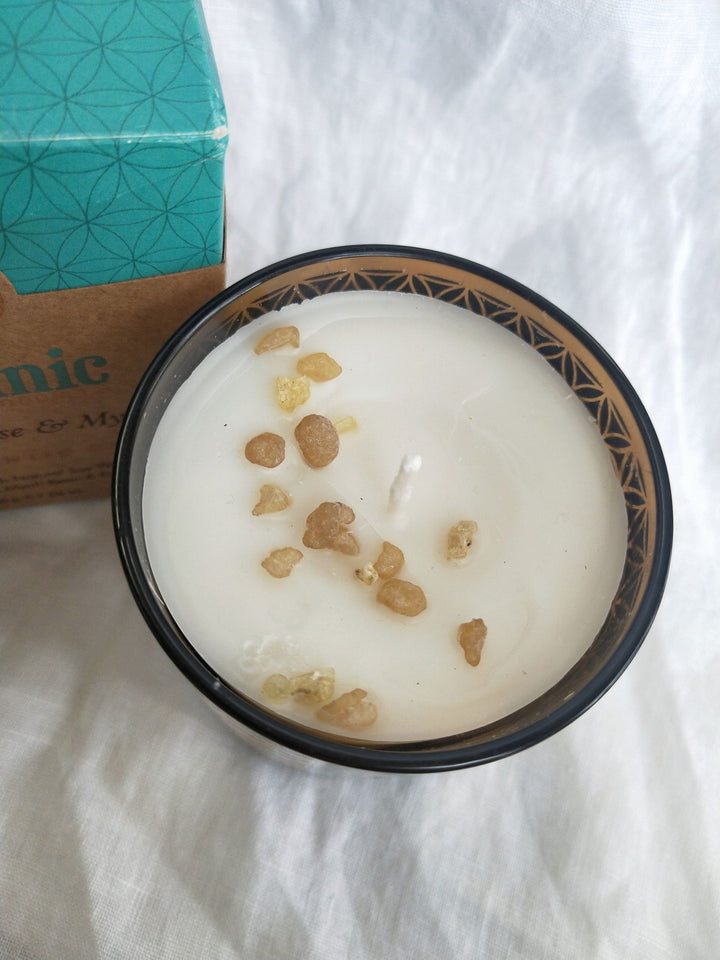 Frank & Myrrh Organic Candle - eKo NZ - 