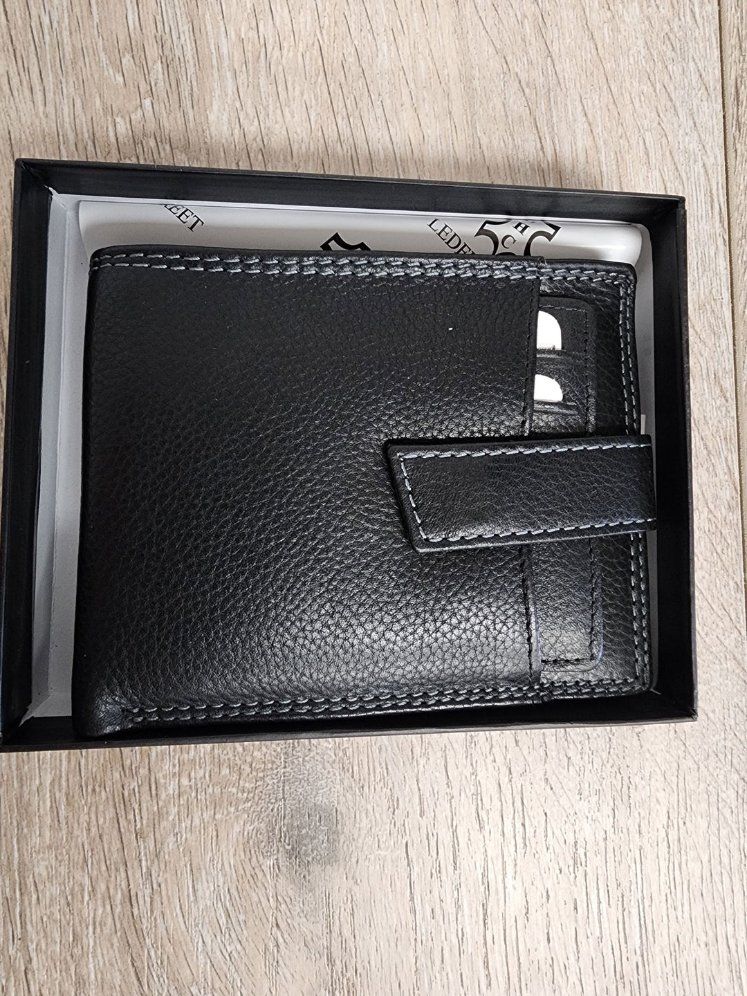 Gents Tab Leather Wallet - eKo NZ - 