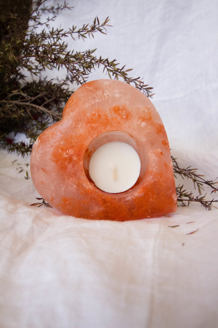 Heart Salt Tealight Holder - eKo NZ - 