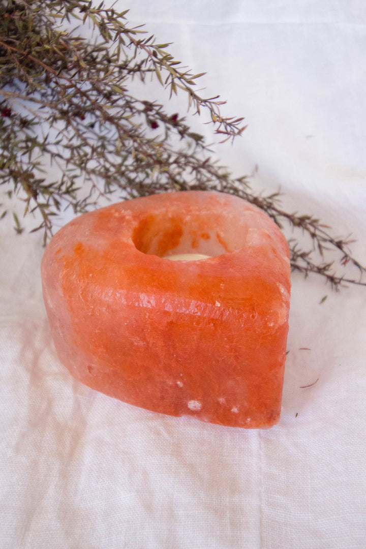 Heart Salt Tealight Holder - eKo NZ - 